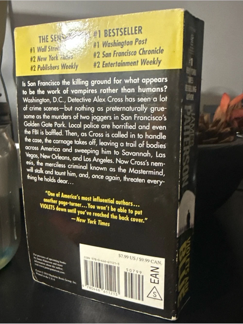 Violets Are Blue (Alex Cross, 7) - mass market paperback Patterson, James